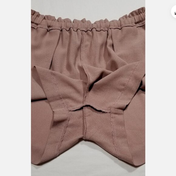 LULUS Jest Mauve Drawstring Shorts 6360E1M - Picture 4 of 7